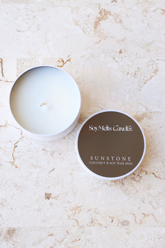 Sunstone Tin Candle 160g